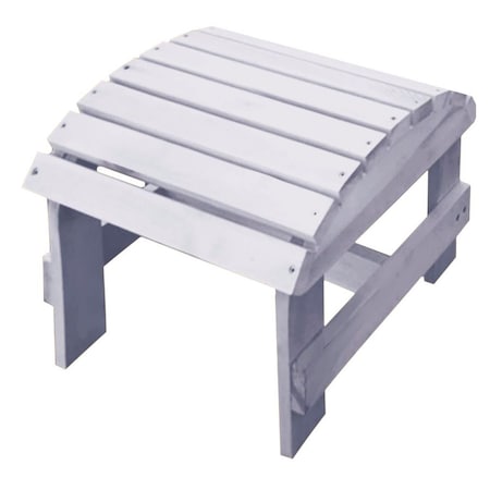 W Home 63 in. Pine Ottoman, White SW1912WT-OT